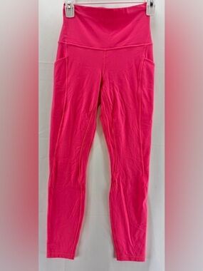 Lululemon Pink Align High-Rise Pant 25" Size 4